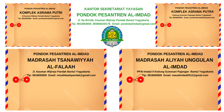 ALAMAT KANTOR SEKRETARIAT YAYASAN